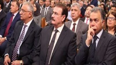 نقيب المهندسين يشارك في احتفالية عيد الميلاد بالكنيسة الإنجيلية بقصر الدوبارة