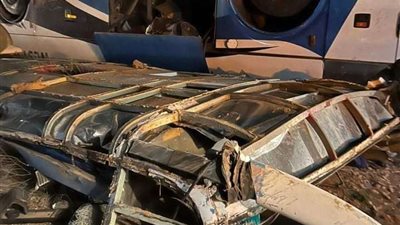 عـاجــــل .. مصرع 4 شباب في حادث سير بشارع مكرم عبيد بمدينة نصر