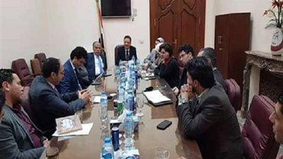وفد تنسيقية شباب الأحزاب يلتقي رئيس الهيئة الوطنية للصحافة