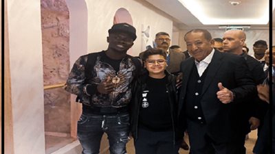 ساديو ماني يصل للغردقة استعدادا لحفل الأفضل في أفريقيا