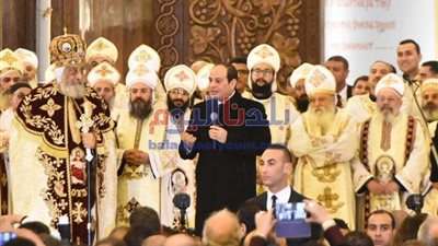 أمير نصيف: كلمة الرئيس السيسي في الكاتدرائية أثلجت قلوبنا