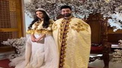 الفنان توني ماهر يحتفل بحفل زفافه.. صور