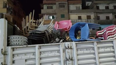 تحرير 25 محضر ورفع 690 إشغال طريق مخالف بالبحيرة