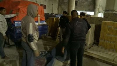 التموين: إمداد مخزن النشا بالإسكندرية بالسلع اللازمة بعد ورود شكاوى