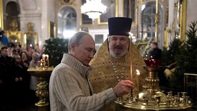 بوتين يهنئ الأقباط بعيد الميلاد المجيد