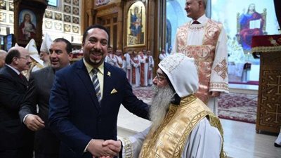 نايف عثمان يهنىء أقباط مصر بعيد القيامة المجيد