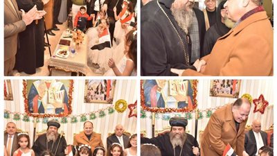 محافظ أسيوط يزور عددًا من الإيبارشيات بالمحافظة للتهنئة بعيد الميلاد المجيد