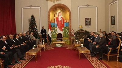 رئيس حزب الوفد يصل الكاتدرائية لتهنئة البابا تواضروس الثاني بعيد الميلاد