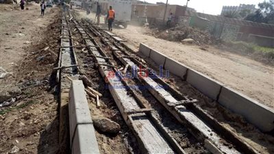 «سرور» ينظم جولة صباحية لمتابعة تنفيذ المشروعات بأشمون (صور)