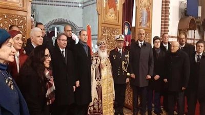 السفير خالد جلال يُشارك فى قداس عيد الميلاد المجيد ببرلين