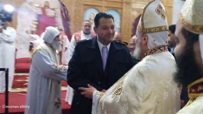 الحرية المصري بمطروح يشارك بقداس أعياد الميلاد