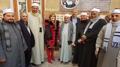 حزب الوفد بالشرقية يشارك الأقباط احتفالاتهم بعيد الميلاد المجيد