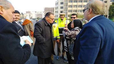 محافظ الشرقية يتفقد أعمال تخطيط وتجميل منطقة كوبري شرويدة بالزقازيق