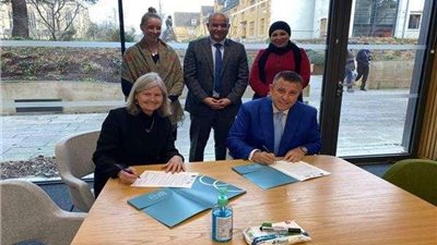 اتفاقية تعاون بين حقوق عين شمس ومعهد بونافيرو البريطاني