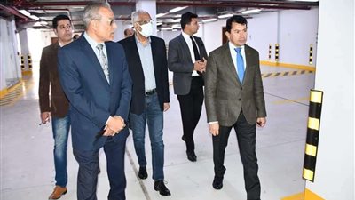 وزير الشباب والرياضة يتفقد مشروع الهدف بالسادس من أكتوبر
