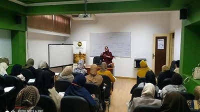 إلهام شاهين لمتدربات ليبيا: الإيمان الصادق يتفق مع السلوك القويم