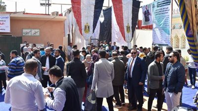 بالصور.. إقبال كثيف على التصويت بانتخابات نقابة المهندسين بأسيوط