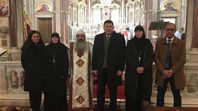 سفيرنا في دبلن يشارك باحتفالات الكنيسة القبطية بعيد الميلاد (صور)