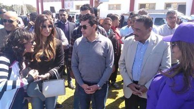 وزير الرياضة يشهد منافسات الأولمبياد الحدودية وملتقى توظيف الشباب بجامعة أسوان