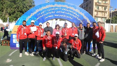 مياه أسيوط تفوز بثلاثية كأفضل مشاركة في ختام فعاليات كرة القدم الخماسية بأسوان