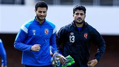 تدريبات قوية لثنائي حراس الأهلي في زيمبابوي