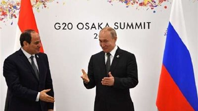 الرئيس السيسي يجري اتصالاً هاتفيّا مع فلاديمير بوتين