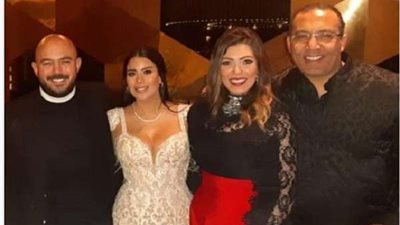 الصور الأولى من  حفل زفاف محمود العسيلي