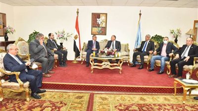 محافظ أسيوط يستقبل وفد لجنة الإدارة المحلية بمجلس النواب برئاسة السجيني
