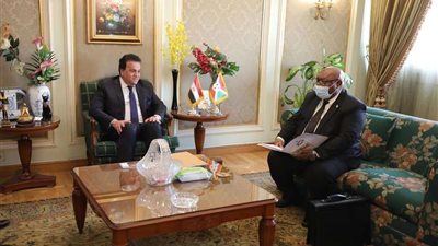 وزير التعليم العالي يستقبل سفير جمهورية بوروندي بالقاهرة