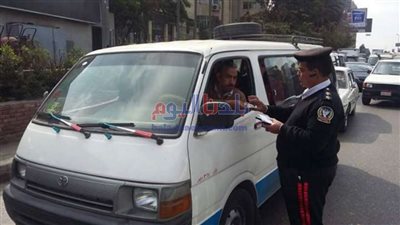 تحرير 4043 مخالفة مرورية خلال حملة موسعة بالمنيا