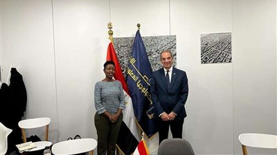 وزير الاتصالات يلتقى الرئيس التنفيذي لشركة 
