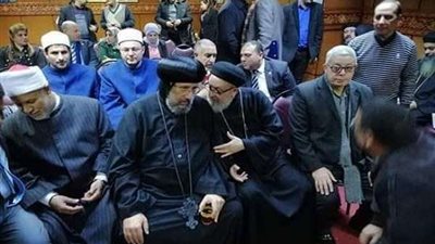 وفد كفر الشيخ يشارك كنيسة مارجرجس احتفالاتها بمرور 100 عام على إنشائها
