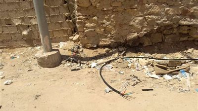 بالصور| الكهرباء تتسبب في مقتل شخصين بمطروح.. والشركة 