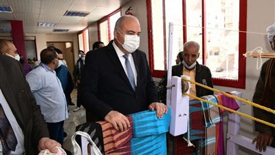 الداودي وبكرى يفتتحان عدد من العيادات ومعمل للتحاليل الطبية بجمعية رعاية الأيتام بقنا