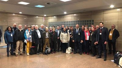 وفد كنسي فرنسي يزور نقاط مسار رحلة العائلة المقدسة