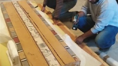 المتحف المصري الكبير يستقبل 202 قطعة أثرية (صور)