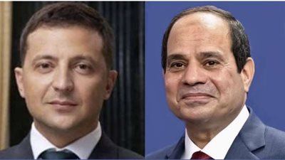 زيلينسكي يدعو الأوكرانيين لمواجهة الغزو الروسي بالتظاهرات