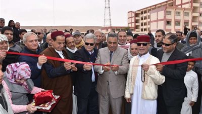 محافظ مطروح يفتتح عددًا من المشروعات الهامة بتكلفة 18 مليون جنية