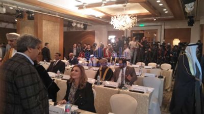 بالصور.. انطلاق جلسة البرلمان العربي بحضور عقيلة صالح