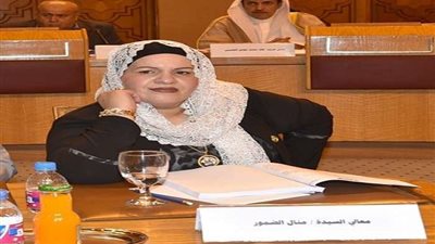 الأردنية منال الضمور تتحدث عن القضية الفلسطينية أمام البرلمان العربي