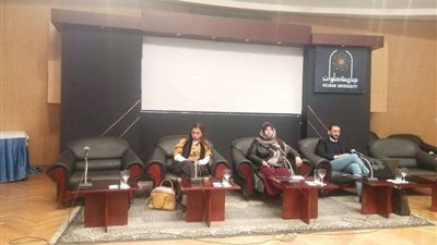 ورشة عمل بجامعة حلوان في كتابة المشاريع البحثية وطرق التقدم للمنح