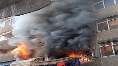 إصابة سيدة وطفلة في حريق شقة سكنية بالإسماعيلية
