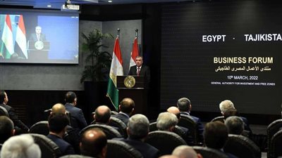 رئيس جمهورية طاجيكستان يؤكد اعتزازه بعلاقة الأخوة التي تربطه بالرئيس السيسي