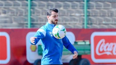 محمود متولي يشارك في مران الأهلي