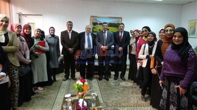 طلاب جامعة المنيا يشاركون بأسبوع الوافدين بـ