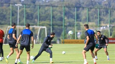 الأهلي يخوض مرانه الأخير استعداداً لمواجهة صن داونز غداً