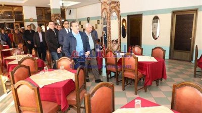 محافظ المنوفية يستقبل نقيب تمريض مصر احتفالا باليوم العالمى للتمريض