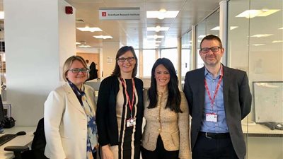 وزيرة التعاون الدولي تلتقي بقيادات معهد جرانثام لوضع إطار التمويل المبتكر