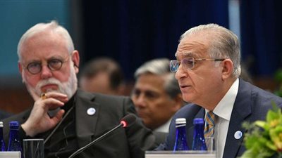 وزير الخارجية العراقي يجري مباحثات مع أمين عام الناتو حول الأوضاع في العراق والمنطقة