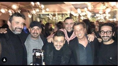 اخواتي.. السقا بصحبة أحمد حلمي وكريم عبدالعزيز ومحمد إمام ورامز